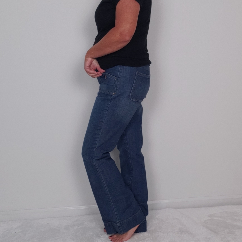 Levi Strauss Signature Trouser Jeans Sz 8 - Picture 7 of 16